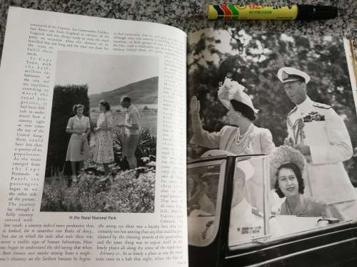 THE ROYAL FAMILY IN AFRICA by DERMOT MORRAH Fwd. J C SMUTS 1947 Princess Elizabeth Queen Elizabeth