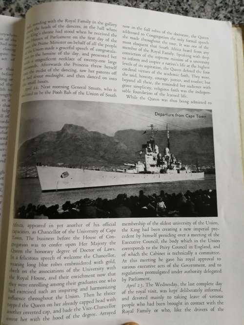 THE ROYAL FAMILY IN AFRICA by DERMOT MORRAH Fwd. J C SMUTS 1947 Princess Elizabeth Queen Elizabeth