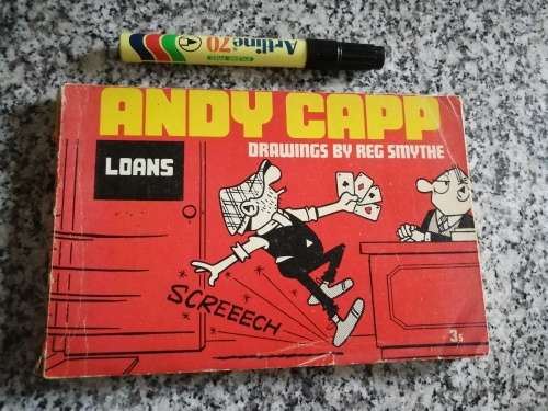 Bundle of 6 Andy Capp Drawings Comic books