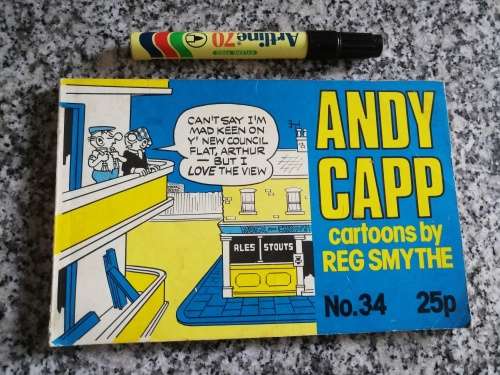 Bundle of 6 Andy Capp Drawings Comic books