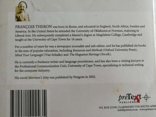 NATIVE SON An Alternative Memoir FRANCOIS THERON