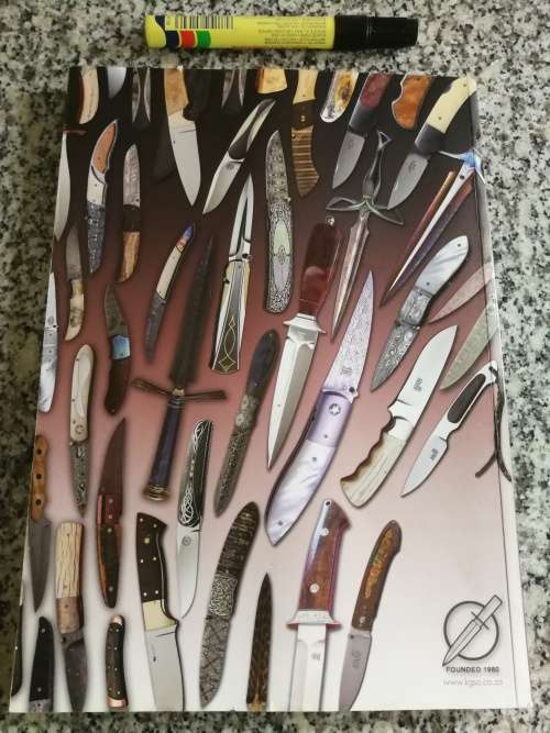 KNIFEMAKER`S GUILD OF SOUTHERN AFRICA 30 Years of Excellence ( knives )