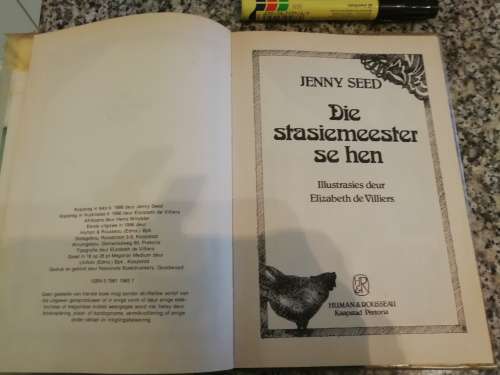 DIE STASIEMEESTER SE HEN JENNY SEED