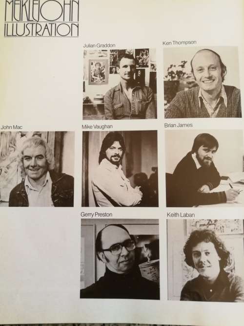 MEIKLEJOHN ILLUSTRATION (  comprehensive portfolio of the Illustrators they represent - 1977 ) Art