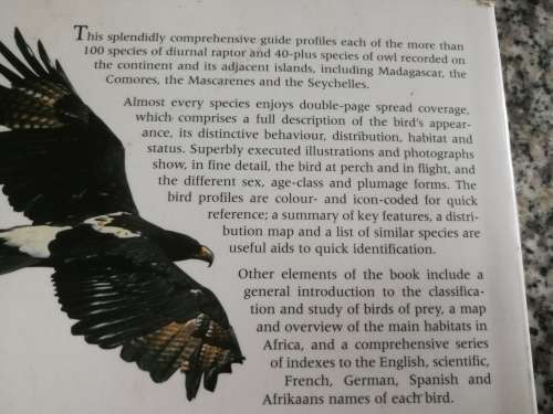 BIRDS OF PREY OF AFRICA AND ITS ISLANDS ALAN and MEG KEMP SASOL ( bird watching  eagles etc )