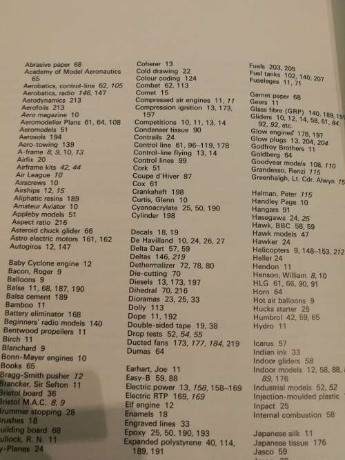 ENCYCLOPEDIA OF MODEL AIRCRAFT ,  VIC SMEED ( aeroplanes helicopters aviation flying flight models )