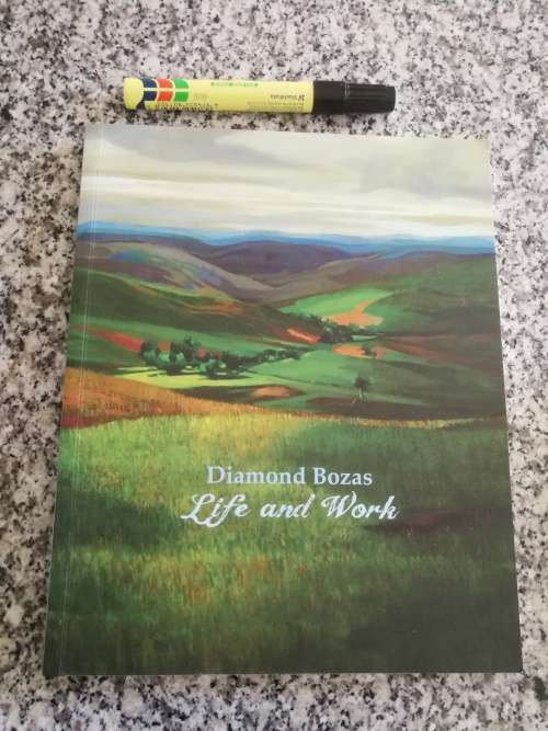 DIAMOND BOZAS LIFE and WORK  Signed by both Diamond Bozas and Brendan Bell