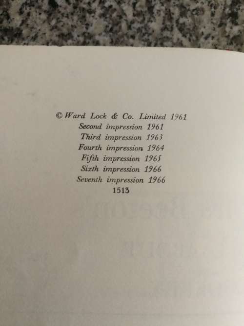 MRS BEETON`S ALL ABOUT COOKERY Seventh Impression 1966 ( MRS BEETONS COOKBOOK  )