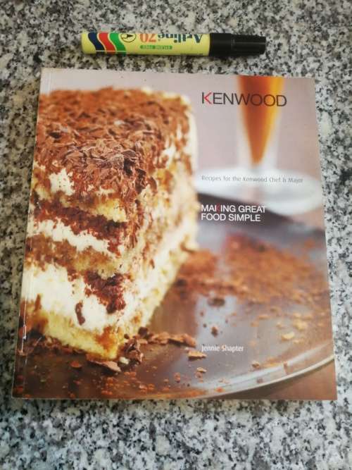 KENWOOD CREATE Recipes for the KENWOOD Chef and Major JENNIE SHAPTER ( Kenwood Mixer  Baking )