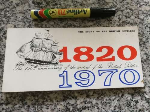 1820 to 1970 The 150th Anniversary of the Arrival of the British Settlers GUY BUTLER