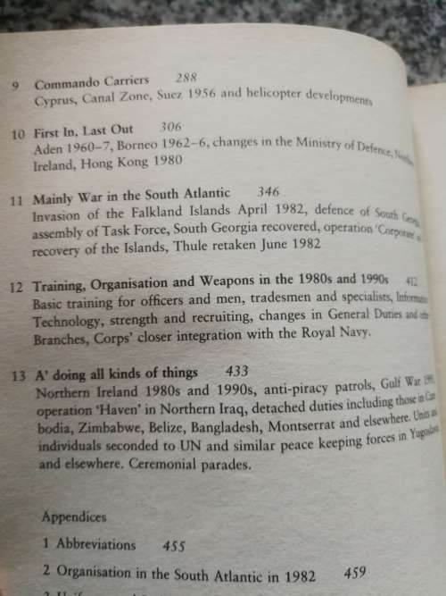 BY SEA BY LAND THE ROYAL MARINES 1919 - 1997 JAMES D LADD An Authorised History
