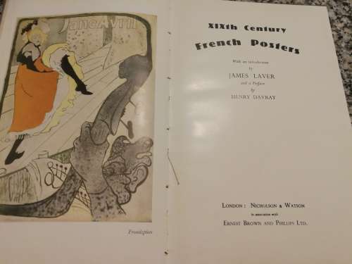 XIXTH FRENCH POSTERS Introduction JAMES LAVER Preface HENRY DAVRAY ( Nineteenth Century )