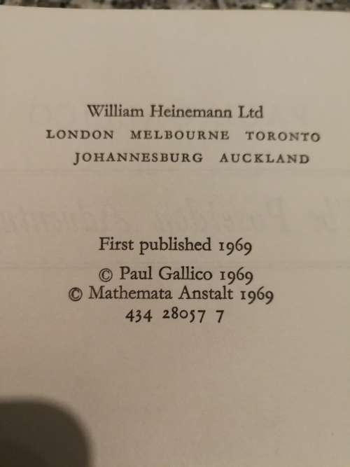 THE POSEIDON ADVENTURE PAUL GALLICO