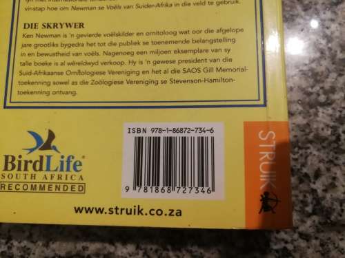 NEWMAN SE VOELS VAN SUIDER-AFRIKA KENNETH NEWMAN SAPPI Volledig Hersien SUIDER AFRIKA