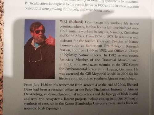WARRIORS DILETTANTES and BUSINESSMEN Bird collectors Mid 19th to Mid 20th Centuries WRJ DEAN birding