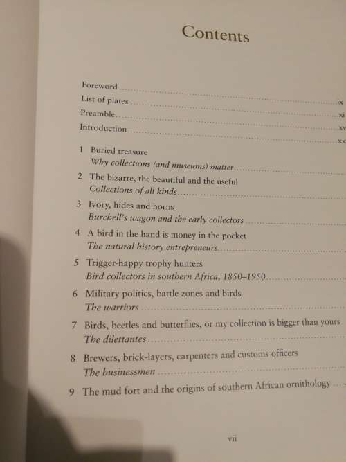 WARRIORS DILETTANTES and BUSINESSMEN Bird collectors Mid 19th to Mid 20th Centuries WRJ DEAN birding