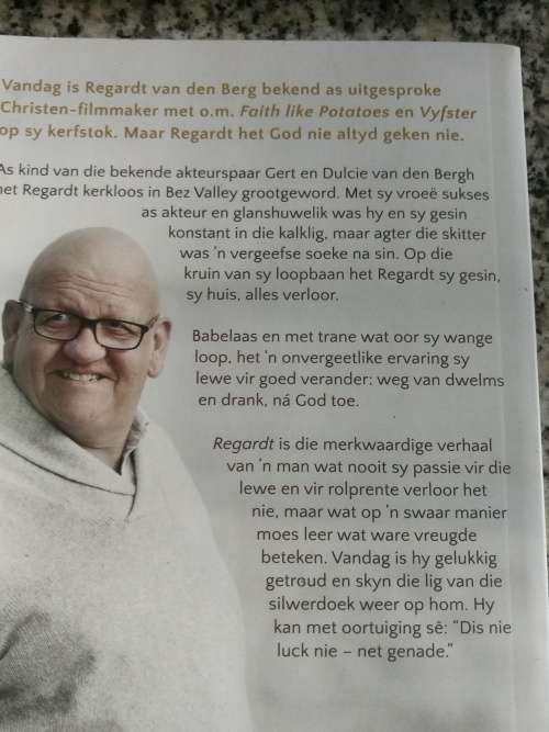 REGARDT van den BERGH DIS NIE LUCK NIE - NET GENADE