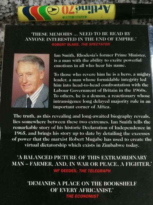 THE GREAT BETRAYAL IAN SMITH The Memoirs of Africa`s most Controversial Leader (Softcover )