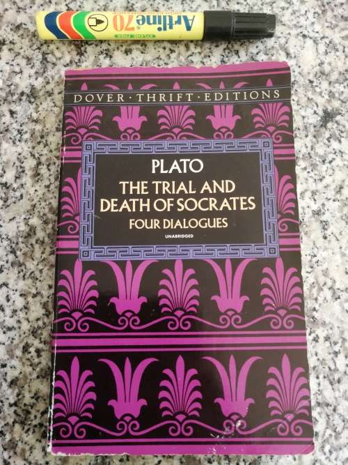 PLATO THE TRIAL and DEATH of SOCRATES Four Dialogues unabridged  softcover