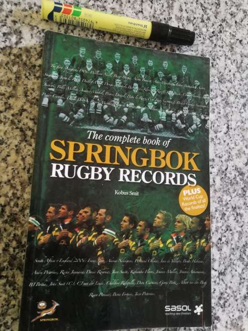 THE COMPLETE RUGBY RECORDS KOBUS SMIT SASOL ( reference  up to 1 Jan 2007  )