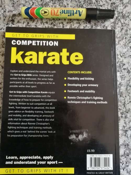 GET TO GRIPS WITH COMPETITION KARATE BRYAN EVANS with RONNIE CHRISTOPHER