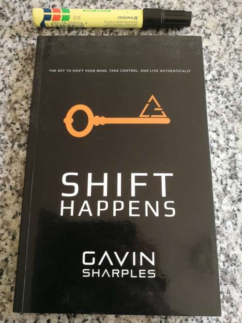 SHIFT HAPPENS GAVIN SHARPLES motivational speaker