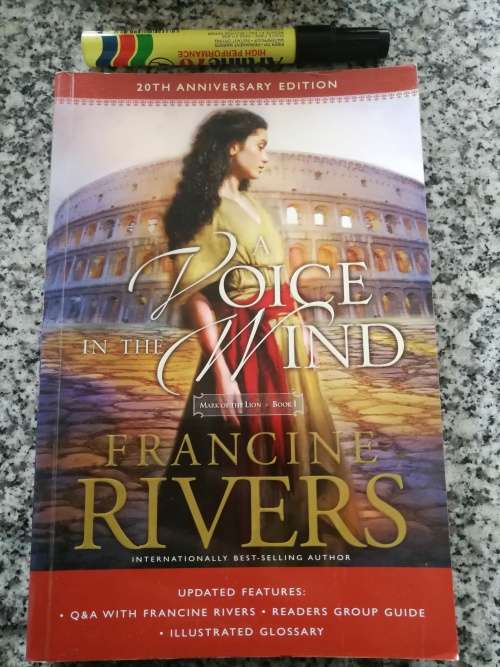 3 FRANCINE RIVERS 3 Books MARK of the LION SERIES Books 1 2 and 3 ( complete )