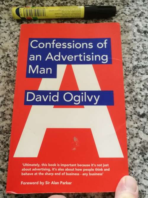CONFESSIONS OF AN ADVERTISING MAN DAVID OGILVY  Adverts marketing