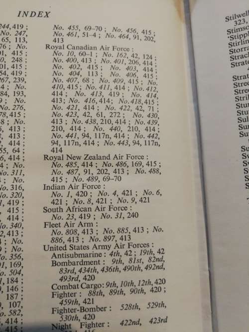 Reserved for BenBot ROYAL AIR FORCE 1939-45 (  all Three Volumes ) some content on South Africa
