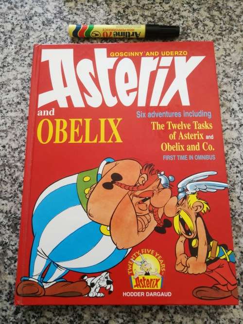 ASTERIX AND OBELIX SIX COMPLETE ADVENTURES IN ONE BOOK  by  R Goscinny and A Uderzo Omnibus