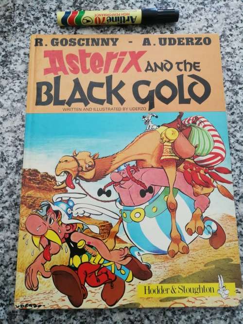 ASTERIX AND THE BLACK GOLD by  R Goscinny and A Uderzo ( Hardcover )
