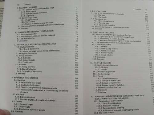 ELEPHANTS AND THEIR HABITATS The Ecology of Elephants in North Bunyoro Uganda R M LAWS I S C PARKER