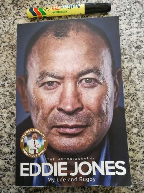 THE AUTOBIOGRAPHY EDDIE JONES MY LIFE AND RUGBY  (  includes England World Cup Story )