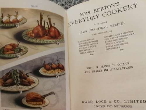 MRS BEETON`S EVERY DAY COOKERY ( MRS BEETONS COOKBOOK  )