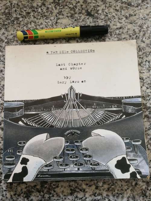 A FAR SIDE COLLECTION LAST CHAPTER AND WORSE BY GARY LARSON ( Far Side Gallery Comics )