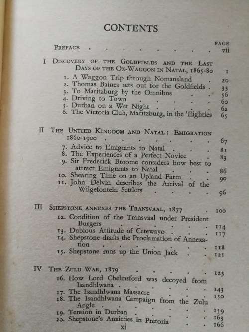 LATER ANNALS OF NATAL  compiled and edited by ALAN F HATTERSLEY 1938