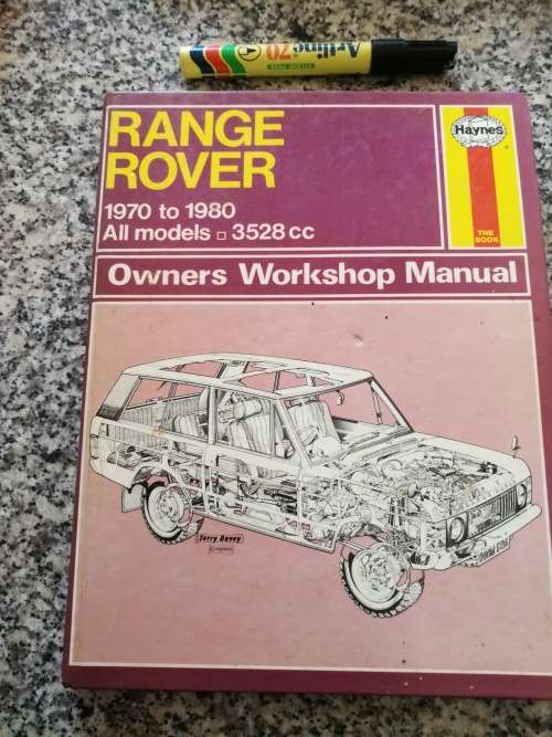 RANGE ROVER OWNERS WORKSHOP MANUAL  1970 TO 1980 HAYNES No. 606