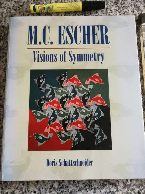 2 ART BOOKS M C ESCHER   including VISIONS OF SYMMETRY