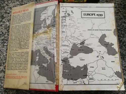 HITLER`S WAR DAVID IRVING  ( World War two  2  Adolf Hitler Hitlers Germany  ) please note condition