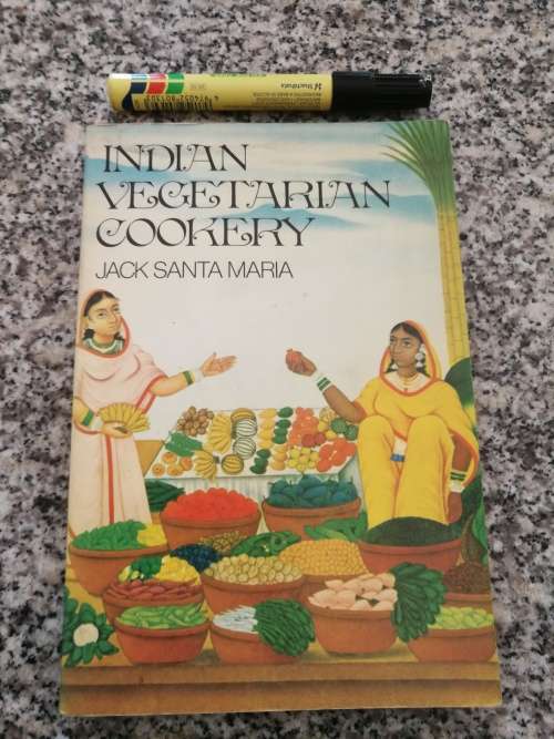 INDIAN VEGETARIAN COOKERY JACK SANTA MARIA  (  cooking )