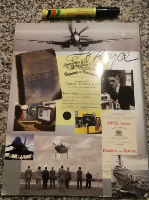 ROLLS ROYCE 1904 - 2004 A CENTURY OF INNOVATION DAVID HOWIE (  aviation and motor cars )
