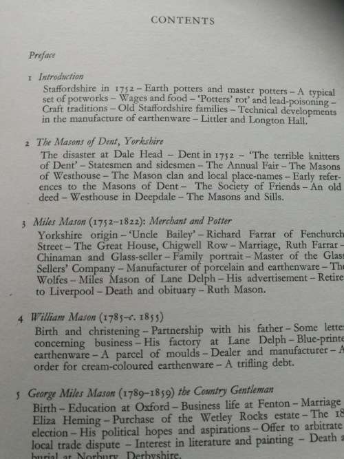 THE MASONS of LANE DELPH and the Origin of MASONS PATENT IRONSIDE CHINA Reginald G Haggar