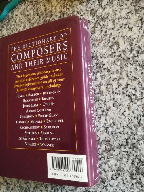 THE DICTIONARY OF COMPOSERS AND THEIR MUSIC ERIC GILDER