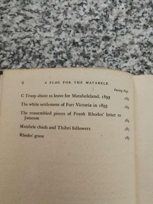 A FLAG FOR THE MATABELE A Story of Empire Building in Africa  by PETER GIBBS