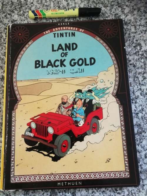 THE ADVENTURES OF TINTIN HERGE  Land of Black Gold