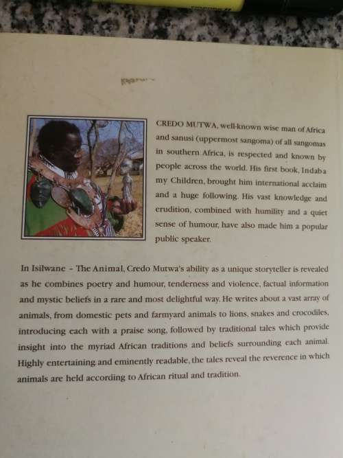 ISILWANE THE ANIMAL Tales and Fables of Africa CREDO MUTWA