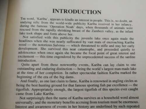 A WILDERNESS CALLED KARIBA  by DALE KENMUIR (Rhodesia Zimbabwe )