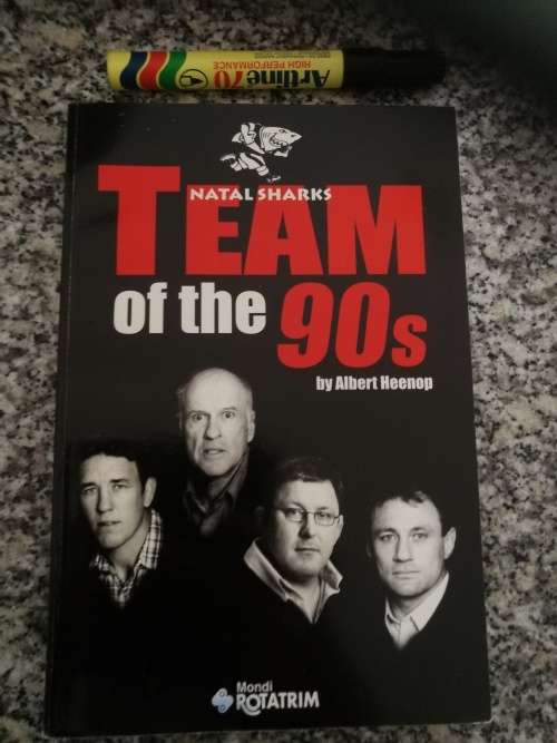 NATAL SHARKS , TEAM OF THE 90s ALBERT HEENOP  (   Rugby )