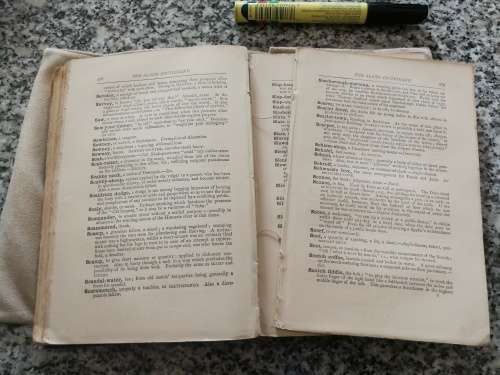 THE SLANG DICTIONARY Etymological Historical and Anecdotal CHATTO and WINDUS 1874