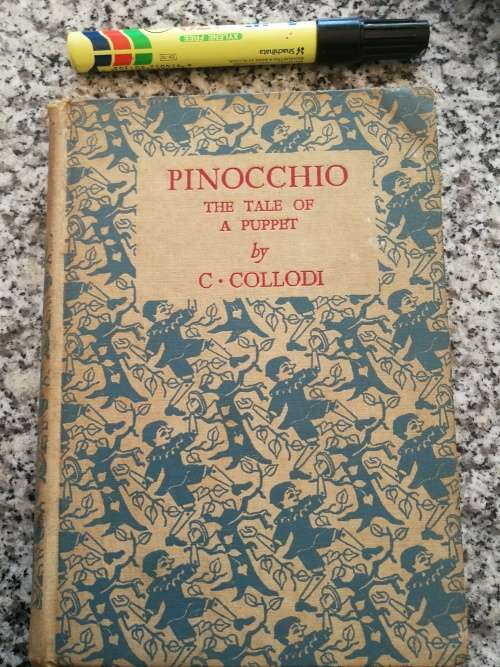 PINOCCHIO The Tale of a Puppet by C COLLODI Childrens Illustrated Classics 1951
